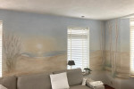 Muurschildering met acrylverf en muurverf