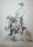 Gewoon potlood op aquarelpapier