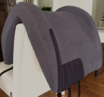 Barebackpad Support donkergrijs