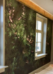 Muurschildering met acrylverf 